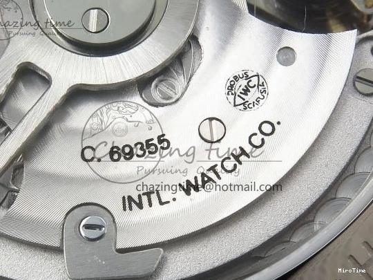 MIROTIME 0422 Casual Portuguese Chrono IW3716 Z+F 1:1 Best Edition White Dial on Blue Rubber Strap A 7016